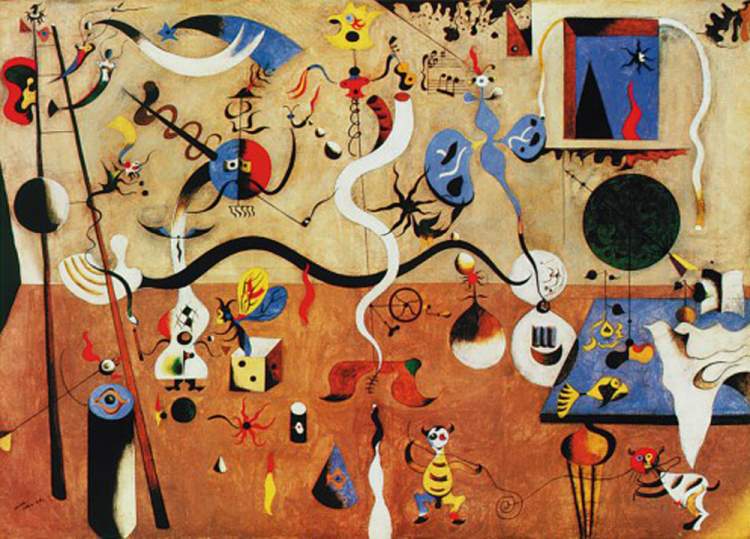 Il carnevale d'Arlecchino  - (JM-252) from Joan Miró