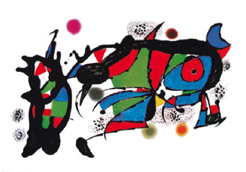 Obra de Joan Miro  - (JM-539) from Joan Miró