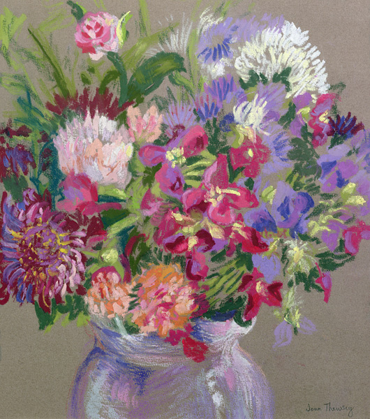 Asters (pastel)  from Joan  Thewsey