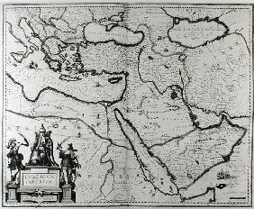 Map of the Ottoman Empire, from the ''Atlas Novus''