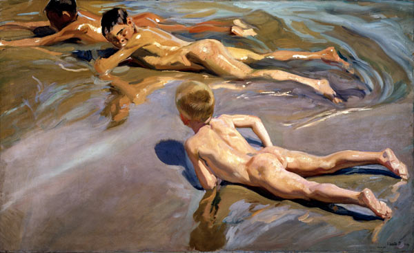 Nackte Knaben am Strand. from Joaquin Sorolla