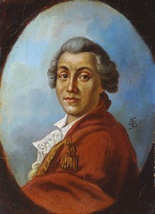 Bildnis des Dichters Alexander Sumarokov (1717-1777). from Joh. Friedrich August Tischbein