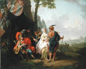 The Abduction of Briseis from the Tent of Achilles