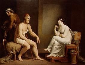 Odysseus und Penelope from Joh. Heinrich Wilhelm Tischbein