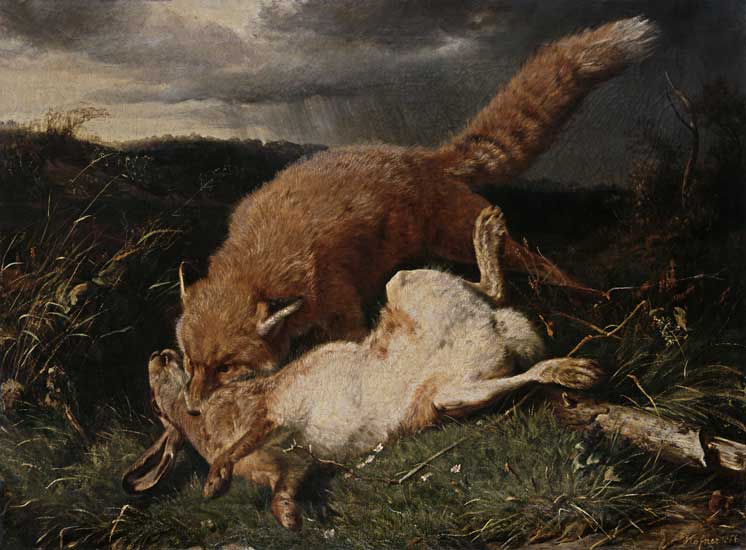 Fuchs und Hase from Johann Baptist Hofner