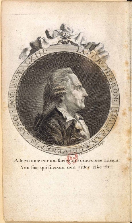 Portrait of Giacomo Girolamo Casanova (1725-1798) from Johann Berka