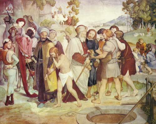 Josef wird von seinen Brüdern an die Midianiter verkauft from Johann Friedrich Overbeck
