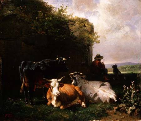 The Cowherd from Johann Friedrich Voltz