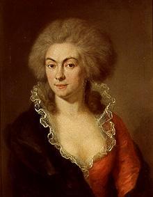 Gräfin Maria Theresia von La Rosée from Johann Georg Edlinger