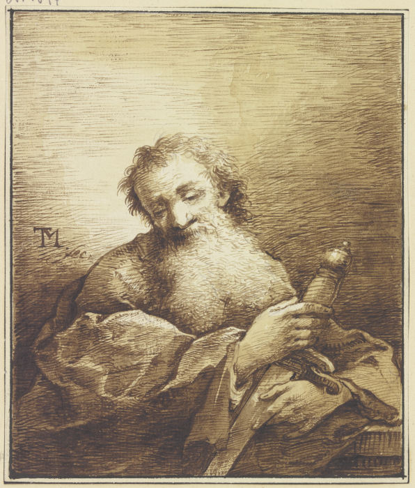 Der Apostel Paulus from Johann Georg Trautmann