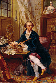 Jugendbildnis des Kurfürsten Karl Theodor von Pfalz und Bayern (1724-1799) from Johann Georg Zisenis