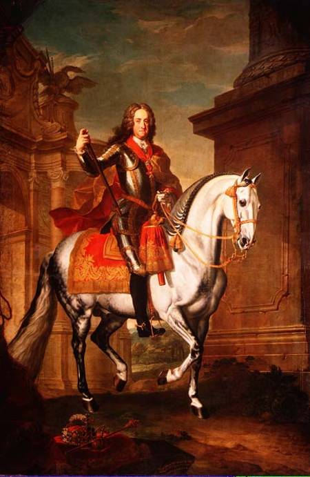Kaiser Charles VI from Johann Gottfried Auerbach