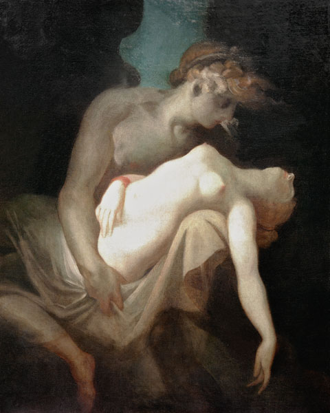 Amor and Psyche from Johann Heinrich Füssli