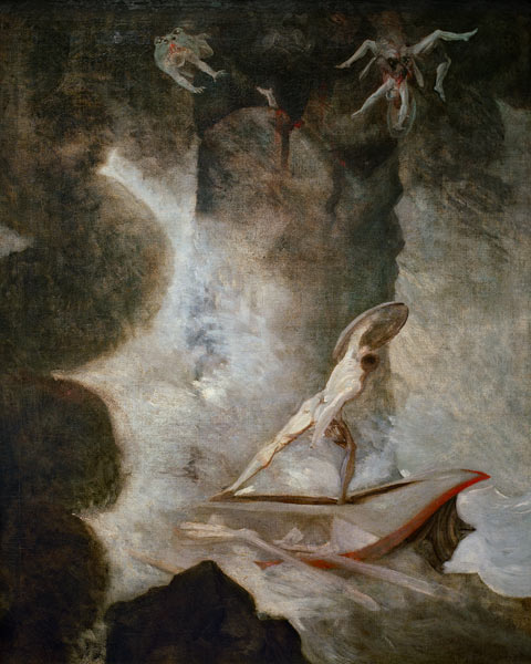 Odysseus zwischen Skylla und Charybdis from Johann Heinrich Füssli