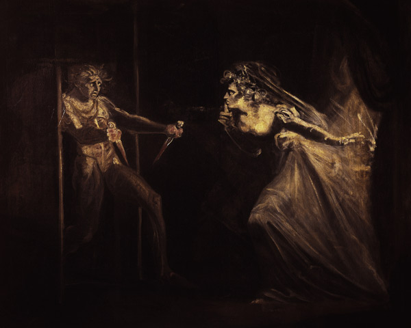 Lady Macbeth mit den Dolchen from Johann Heinrich Füssli