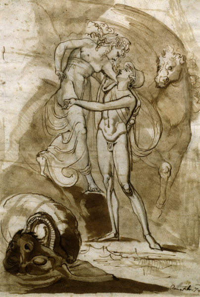 Perseus befreit Andromeda from Johann Heinrich Füssli