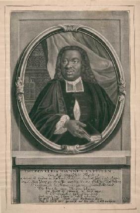 Jacobus Elisa Johannes Capitein (nach einer Vorlage aus Leyden von 1742).
