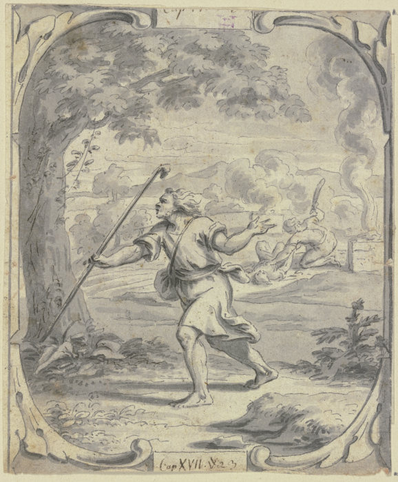 Kain und Abel from Johann Jakob von Sandrart