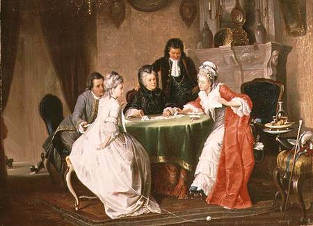 The Card Game from Johann Joseph Geisser