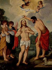 Die Taufe Christi im Jordan from Johann König