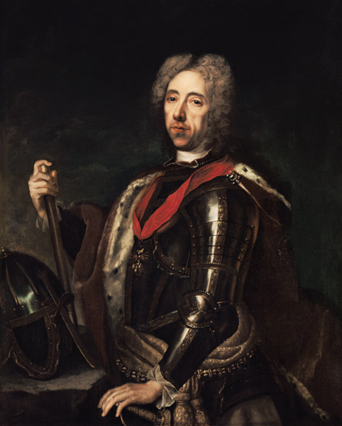 Prince Eugene of Savoy (1663-1736) from Johann Kupezky or Kupetzky