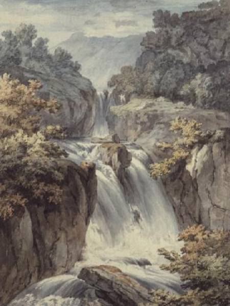 The Waterfall from Johann Ludwig Alberli