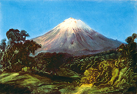 Der Popocatépetl from Johann Moritz Rugendas