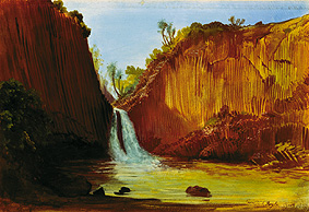 Der Wasserfall von Regla. from Johann Moritz Rugendas