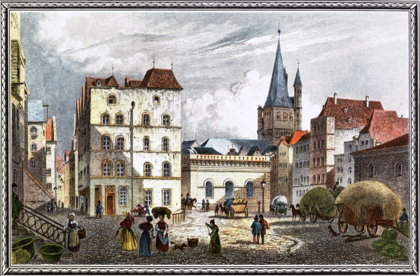 Köln, Heumarkt from Johann Poppel