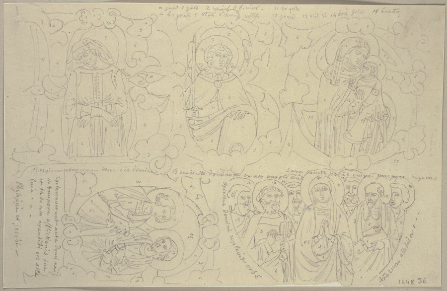 Aus den Chorbüchern zu San Gimignano from Johann Ramboux
