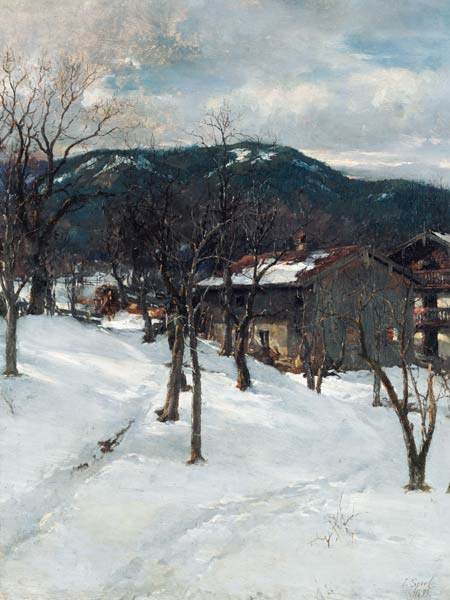 Winterlandschaft bei Kuttering from Johann Sperl