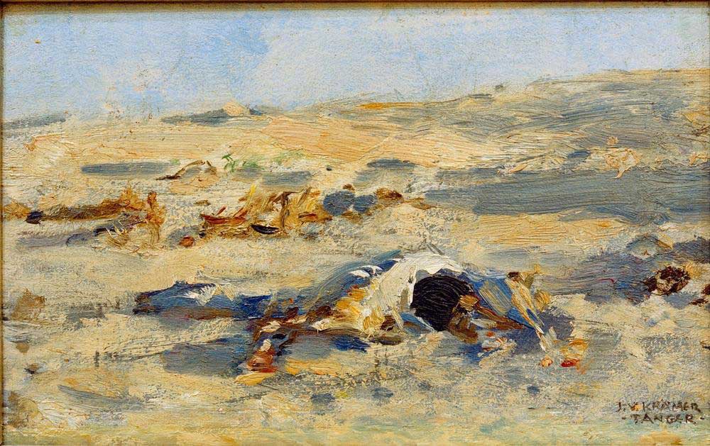 Die Wüste bei Tanger from Johann Viktor Kramer