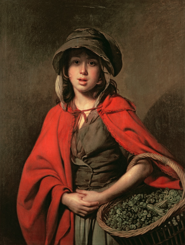 The Watercress Girl from Johann Zoffany