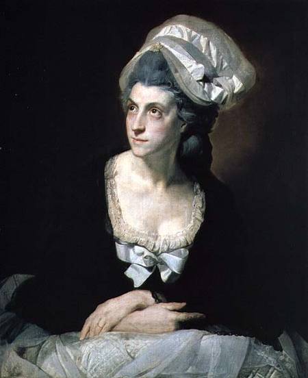 Portrait of Mary Thomas, the Artist's Wife from Johann Zoffany
