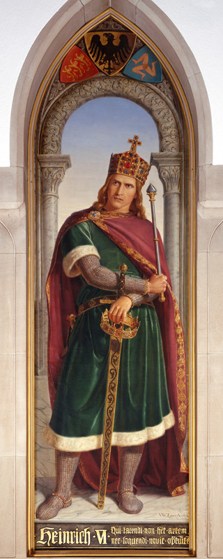 Heinrich VI.,  Zwecker from Johann Baptist Zwecker