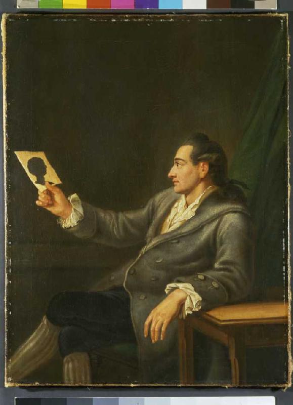 Johann Wolfgang Goethe. 1778 (Kopie nach Georg M. Kraus) from Johann Ehrenfried Schumann