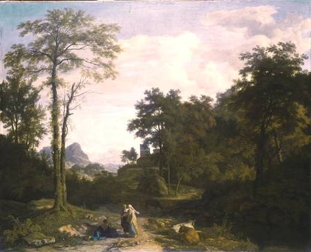 Arcadian Landscape from Johannes Glauber