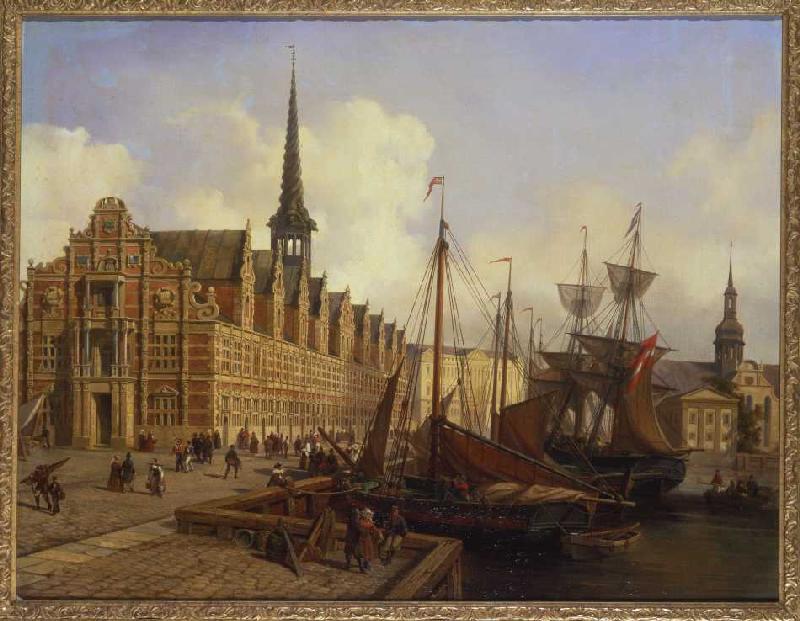 Die Börse in Kopenhagen from Johannes Rutten