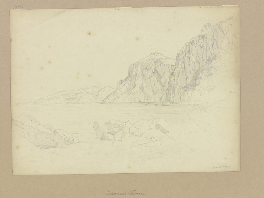 Felsküste von Capri from Johannes Thomas