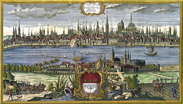 Ansicht von Köln um 1750 from Johann Georg Ringlin