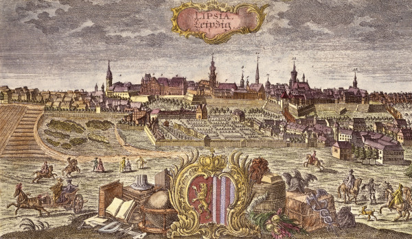 View of Leipzig from Johann Georg Ringlin