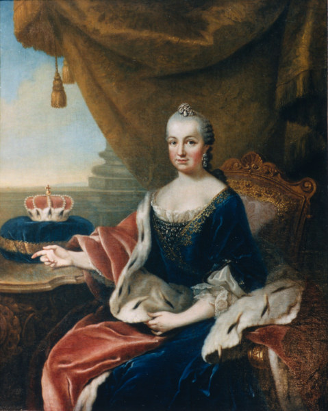 Maria Elisabeth Auguste von der Pfalz from Johann Georg Ziesenis