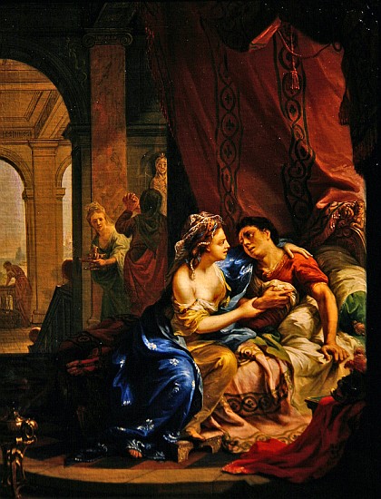 Anthony and Cleopatra from Johann Heinrich Tischbein