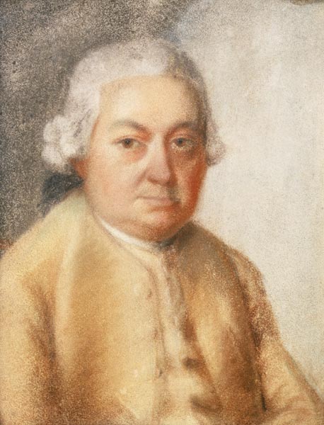 Portrait of Carl Philipp Emanuel Bach, c.1780 from Johann Philipp Bach