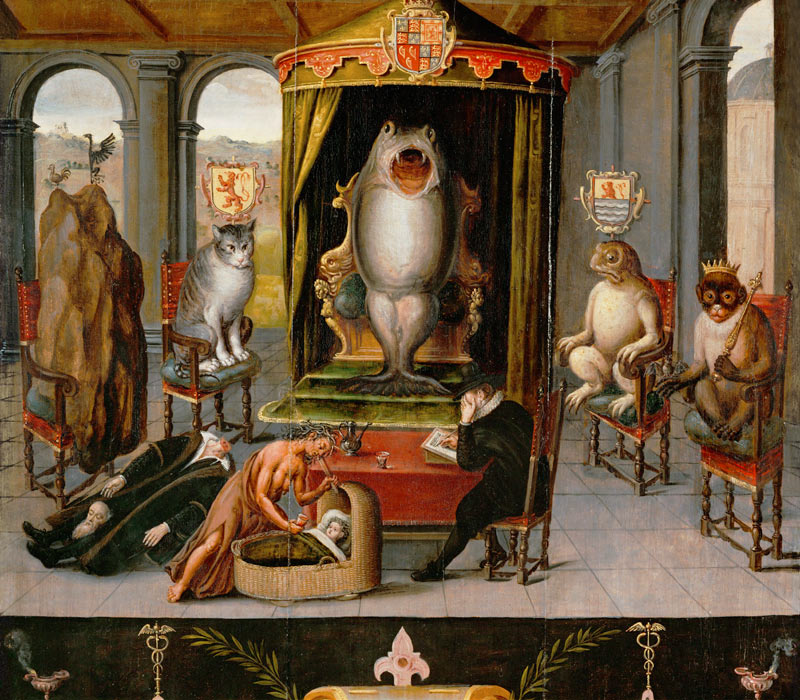 Allegorie auf die Hinrichtung Oldenbarnevelts. from Johan van Oldenbarnevelt