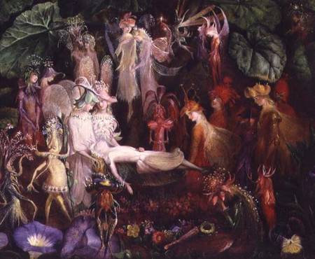 The Fairy's Funeral from John Anster Fitzgerald