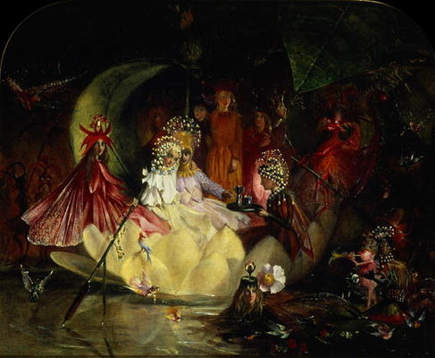 The Marriage of Oberon and Titania from John Anster Fitzgerald