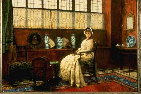 The Cradle Song from John Atkinson Grimshaw