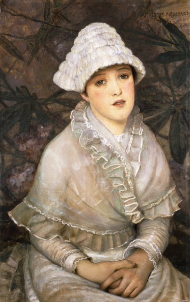 Dame in weiß (My Wee White Rose) from John Atkinson Grimshaw