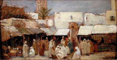 Market Place, Tangiers from John-Bagnold Burgess